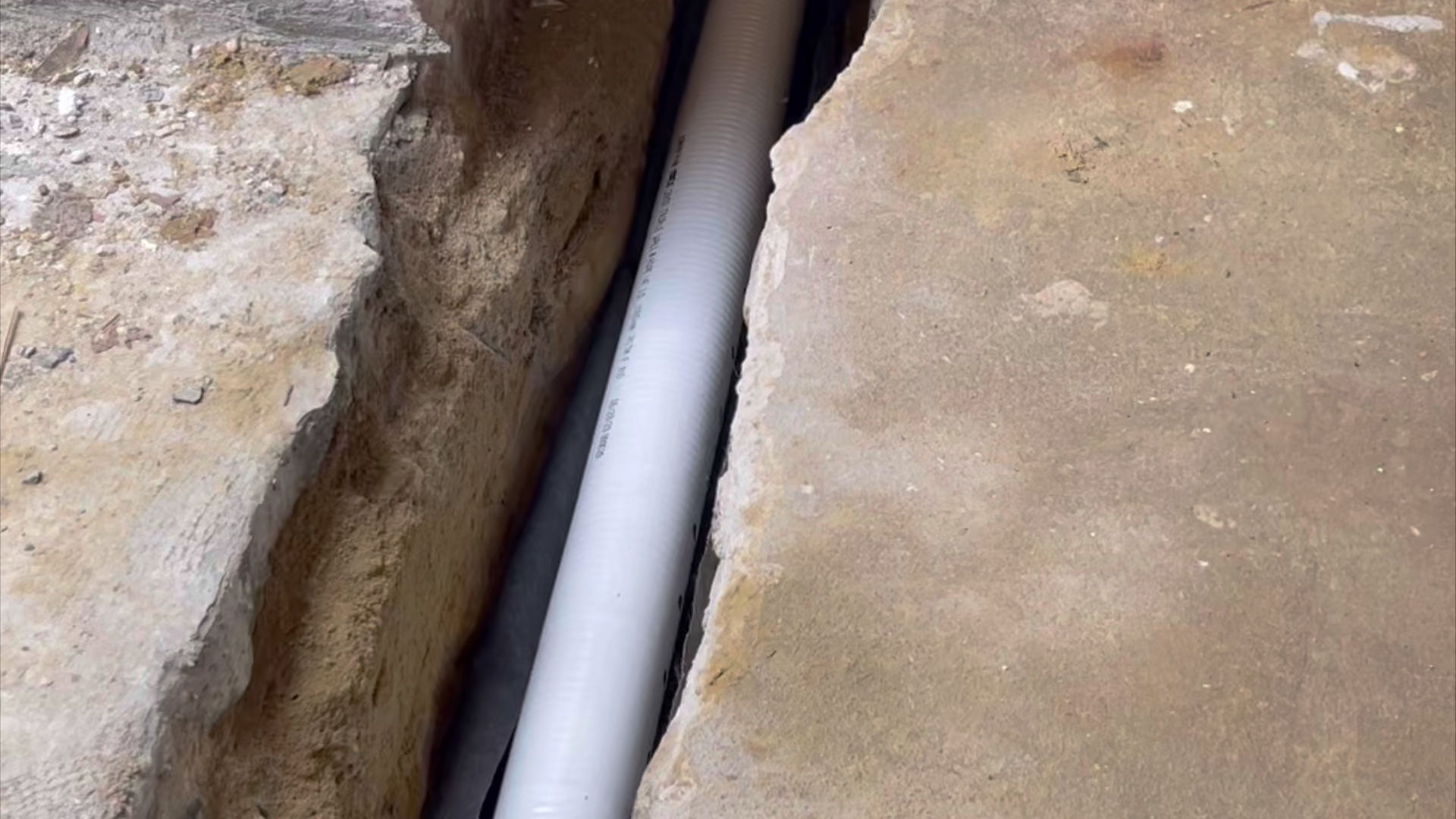 French Drain Installation
